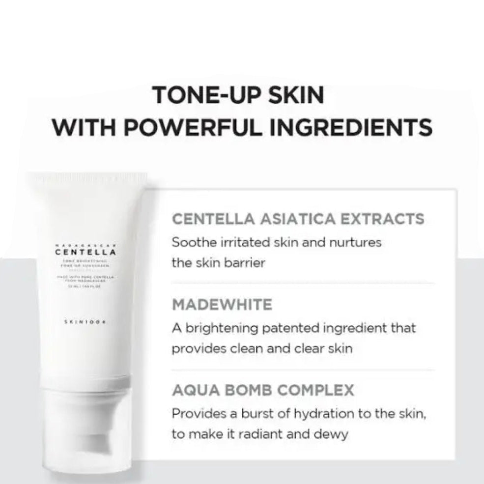 SKIN1004 Madagascar Centella Tone Brightening Tone-Up Sunscreen