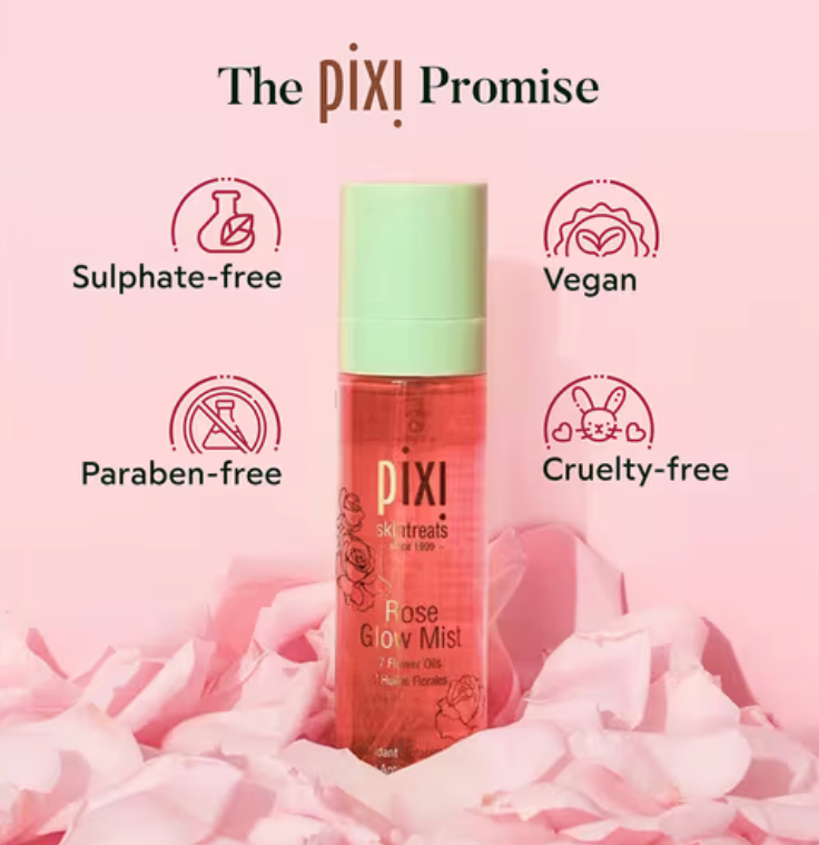 Pixi Rose Glow Mist
