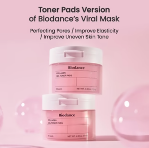 Biodance Collagen Gel Toner Pads