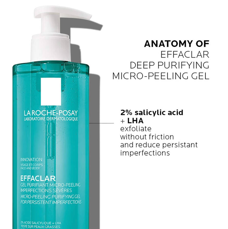 La Roche-Posay Effaclar Micro-Peeling Purifying Gel - 400ml