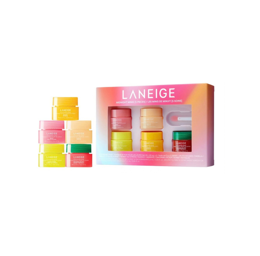 LANEIGE Midnight Minis Hydrating Lip Sleeping Mask Treatment 5 pc. Gift Set