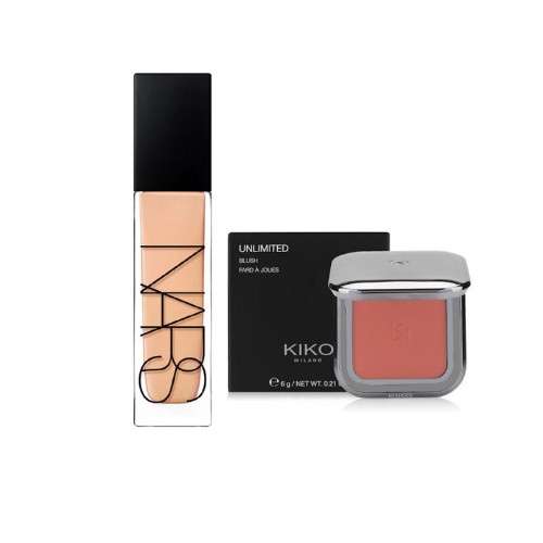Nars Foundation + Kiko Milano Blush