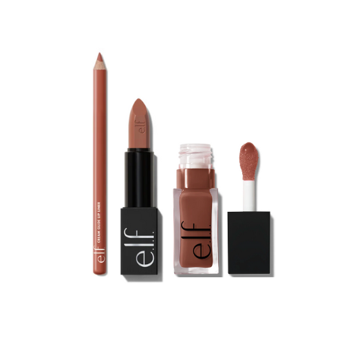 Elf Glow Reviver Lip Trio - Rosy Brown
