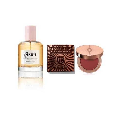 Gisou Hair Perfume + CT Lip & Cheek Glow