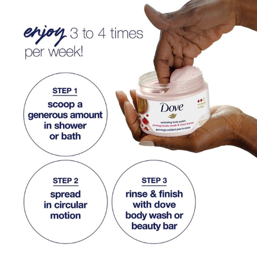 Dove Exfoliating Body Scrub