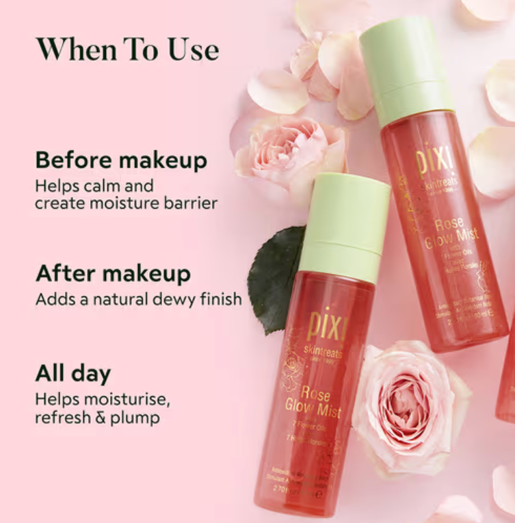 Pixi Rose Glow Mist