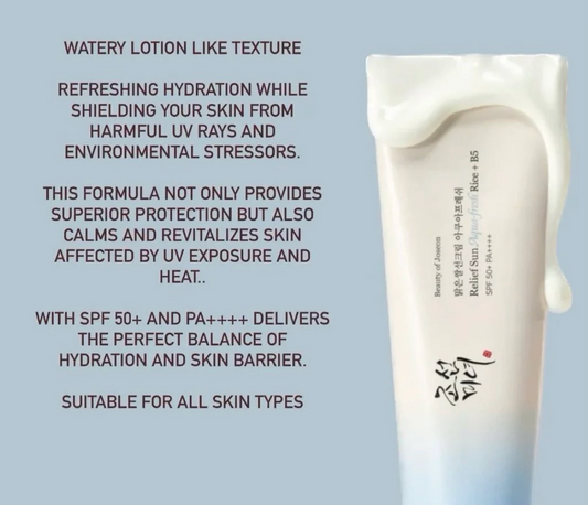 Beauty of Joseon Relief Sun: Aqua Fresh Sunscreen – 50ml
